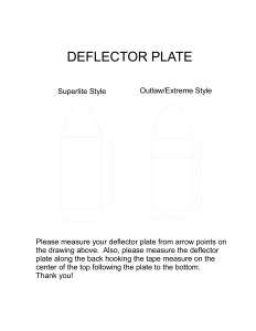 deflector plate diagram