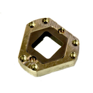 Drive Hub with Square Bushings for Polar Junior Dragster Clutch System.