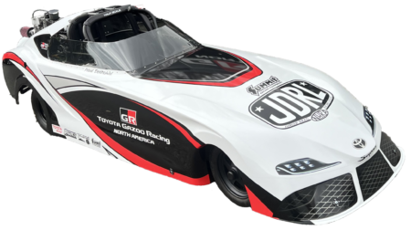 Halfscale Jr. Roadster With Toyota Supra Funny Car Style Body